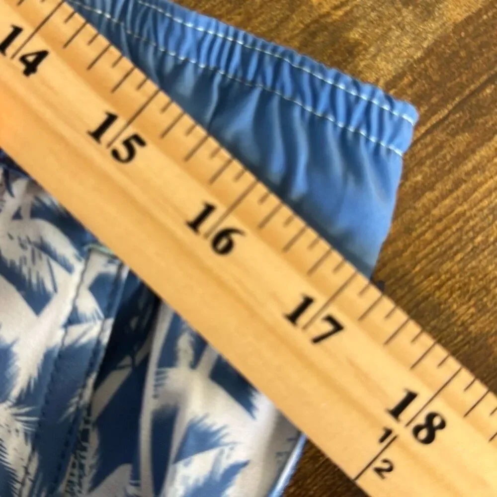 Fish Hippie Mens Volley Swim Trunks‎ 8” Sailor Swimwear Board Shorts size L NEW